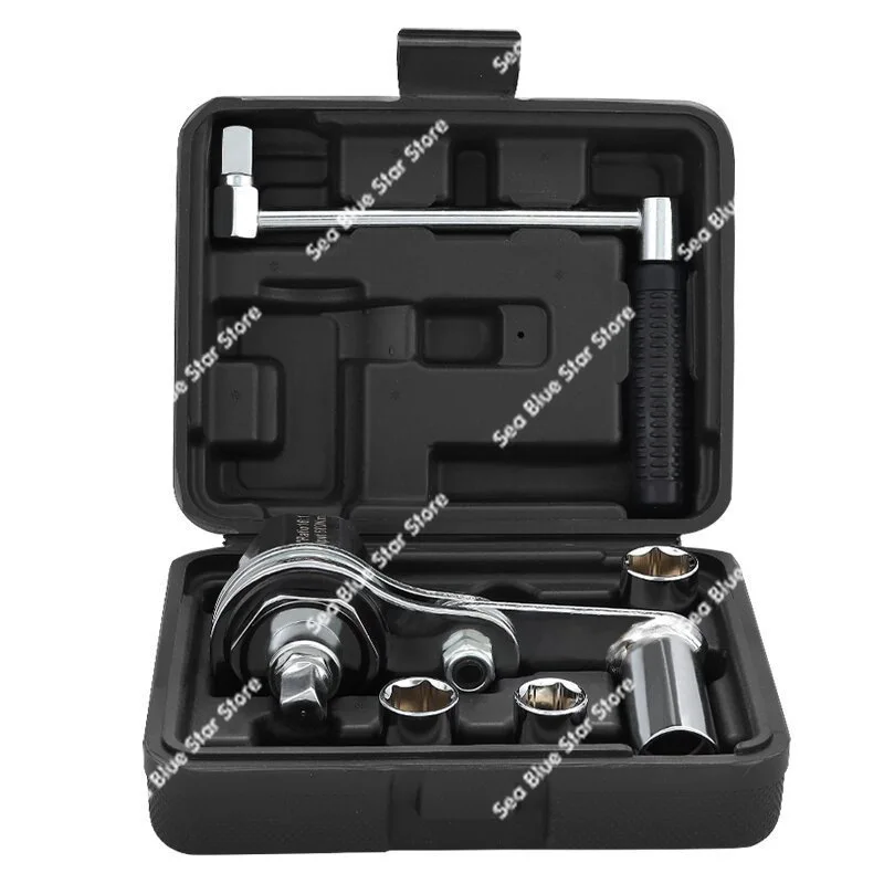 car off-road vehicle, labor-saving wrench, power-enhancing car tire removal wrench, portable on-board tool
