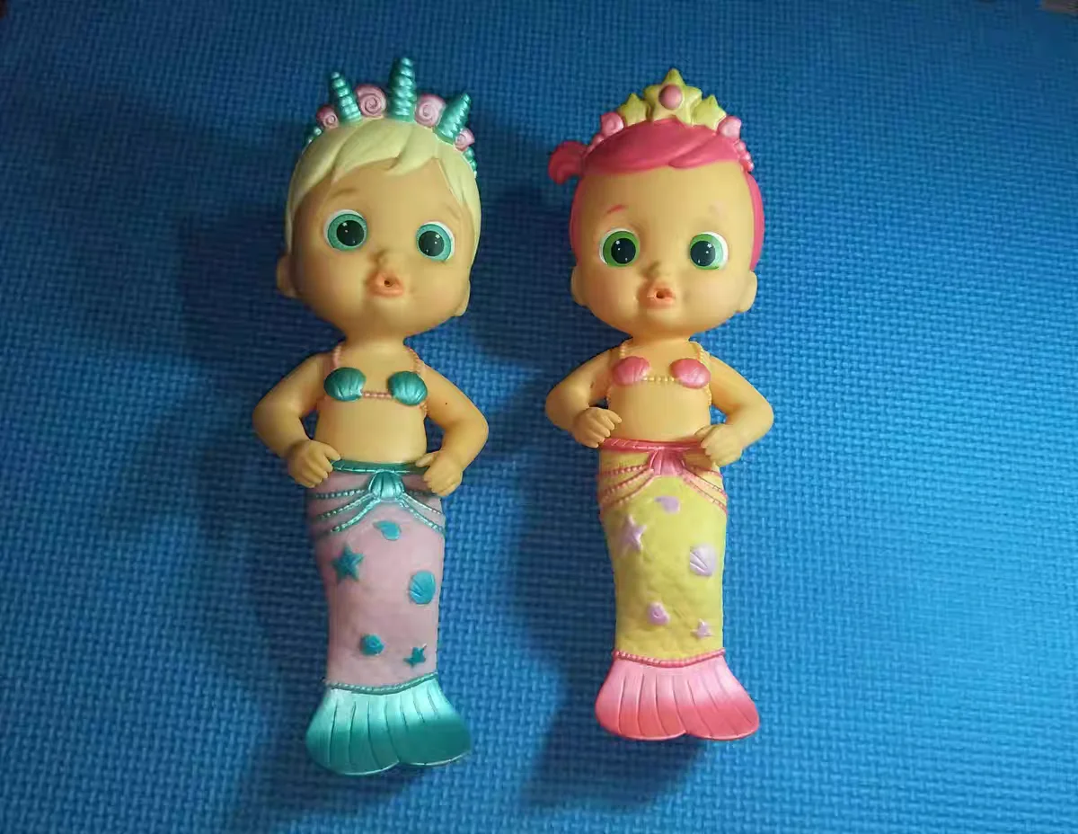 Oryginalna letnia lalka Baby Shower Doll Zabawka gra w wodzie Dzieci bawiące się w domu Dziewczyny Prysznic Lalka Plwający bąbelki