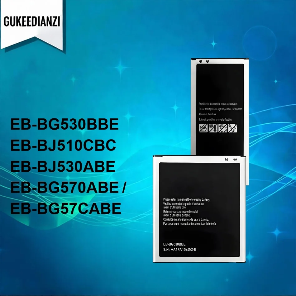 

EB-BJ510CBC EB-BG530BBE EB-BG570ABE / EB-BG57CABE For Samsung Galaxy Grand For Prime J5 For Prime 2016 2015 Pro 2017 Battery