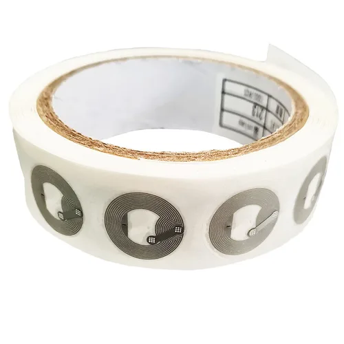 Imagen 2 del producto 10 Uds 100 Uds Ntag213 etiqueta NFC incrustación húmeda 13,56 MHz ISO14443A pegatina Ntag 213 teléfono disponible etiqueta adhesiva RFID