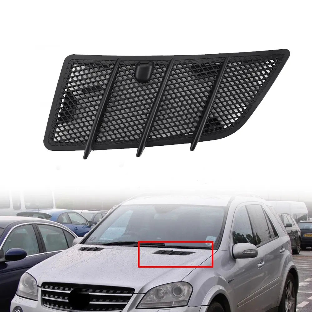 

2Pcs Car Left Right Air Vent Grill Protect Cover Car Exterior Accessories for Mercedes Benz W164 GL ML-Class ML350 GL450 08-11