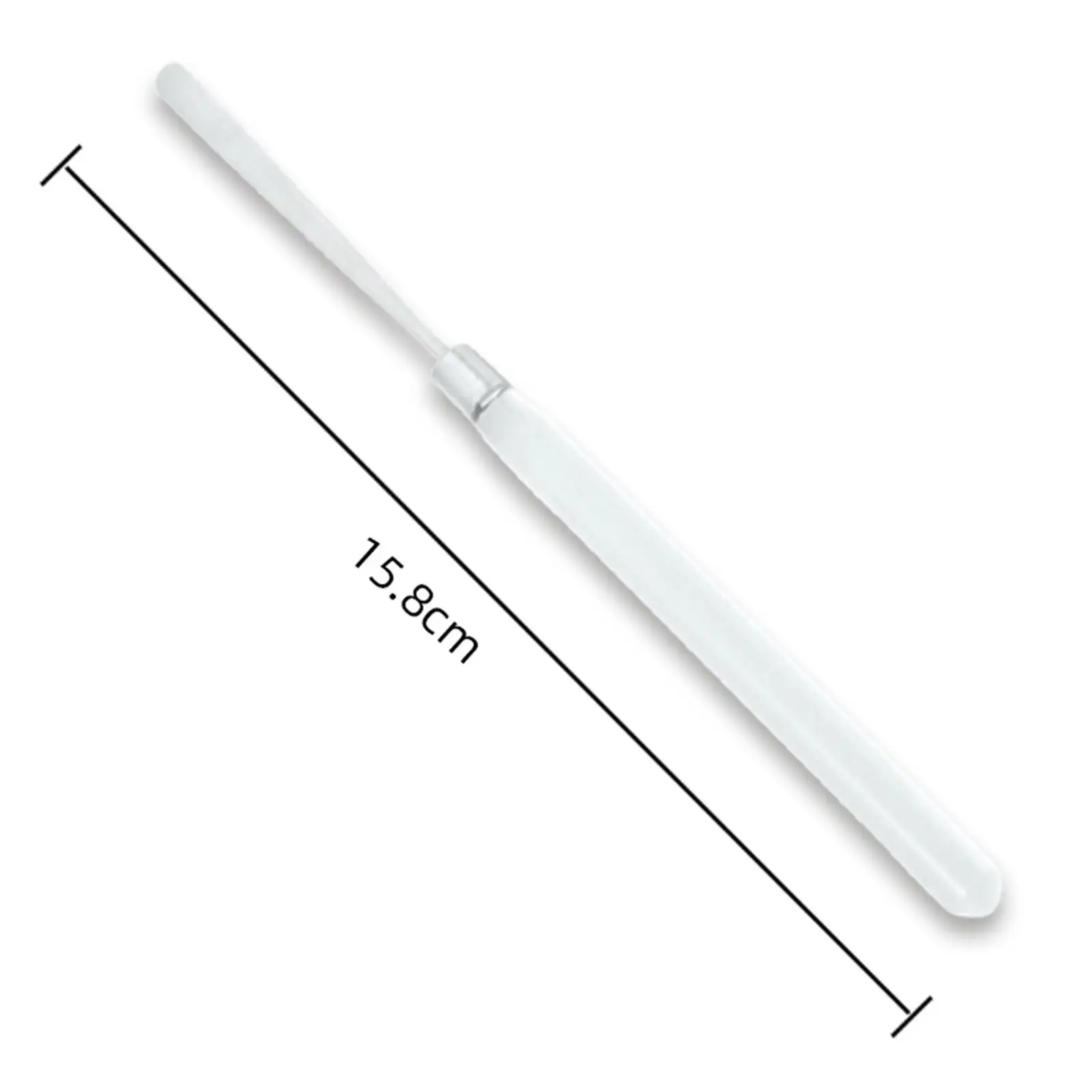 Акриловая палочка для смешивания макияжа, портативная ручная прочная многофункциональная палочка для перемешивания, компактная для салонов девочек, профессионалов, начинающих