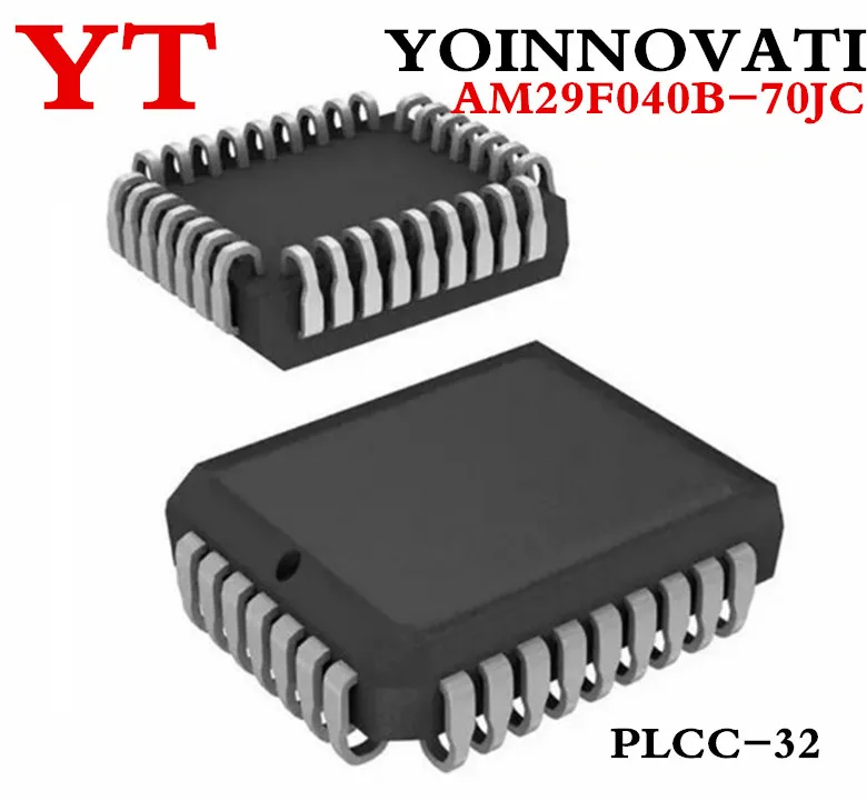 50pcs/lot AM29F040B-70JC AM29F040B 29F040 PLCC32 Best Quality