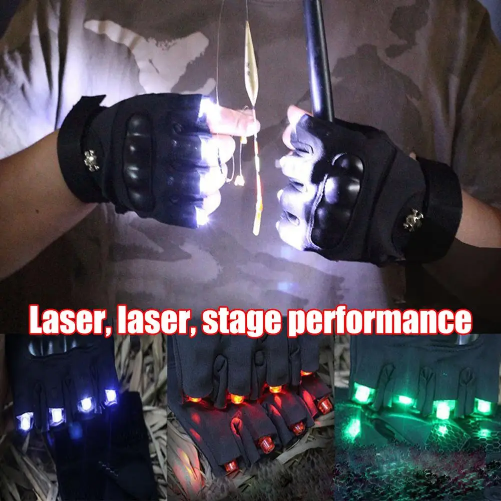 

Hands-free Light Gloves Glove with Led Light Led Flashlight Gloves for Fishing Hiking Repairing Work Hands-free Men's for Dad