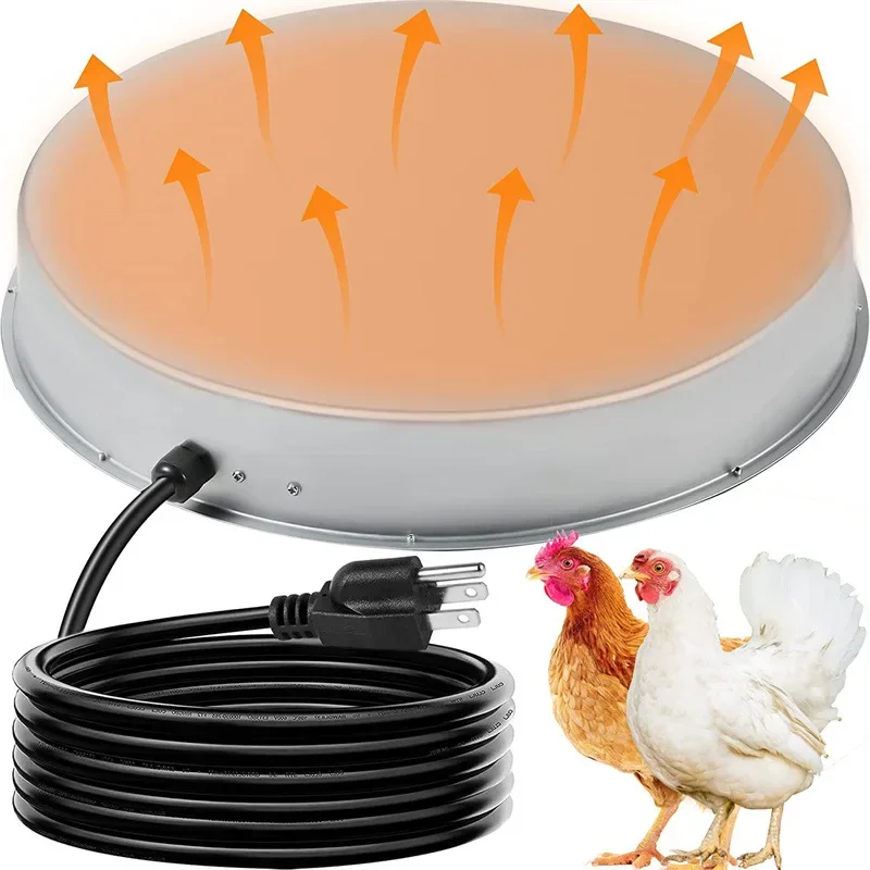 Chicken Water Heater Winter Pet Poultry Water Heater Base Pet Water Heater Warmer Base Farm Animal Watering Supplies