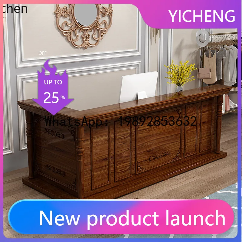 

X7 Cashier Reception Desk Clothing Store Barber Shop Beauty Salon Cashier Bar Table