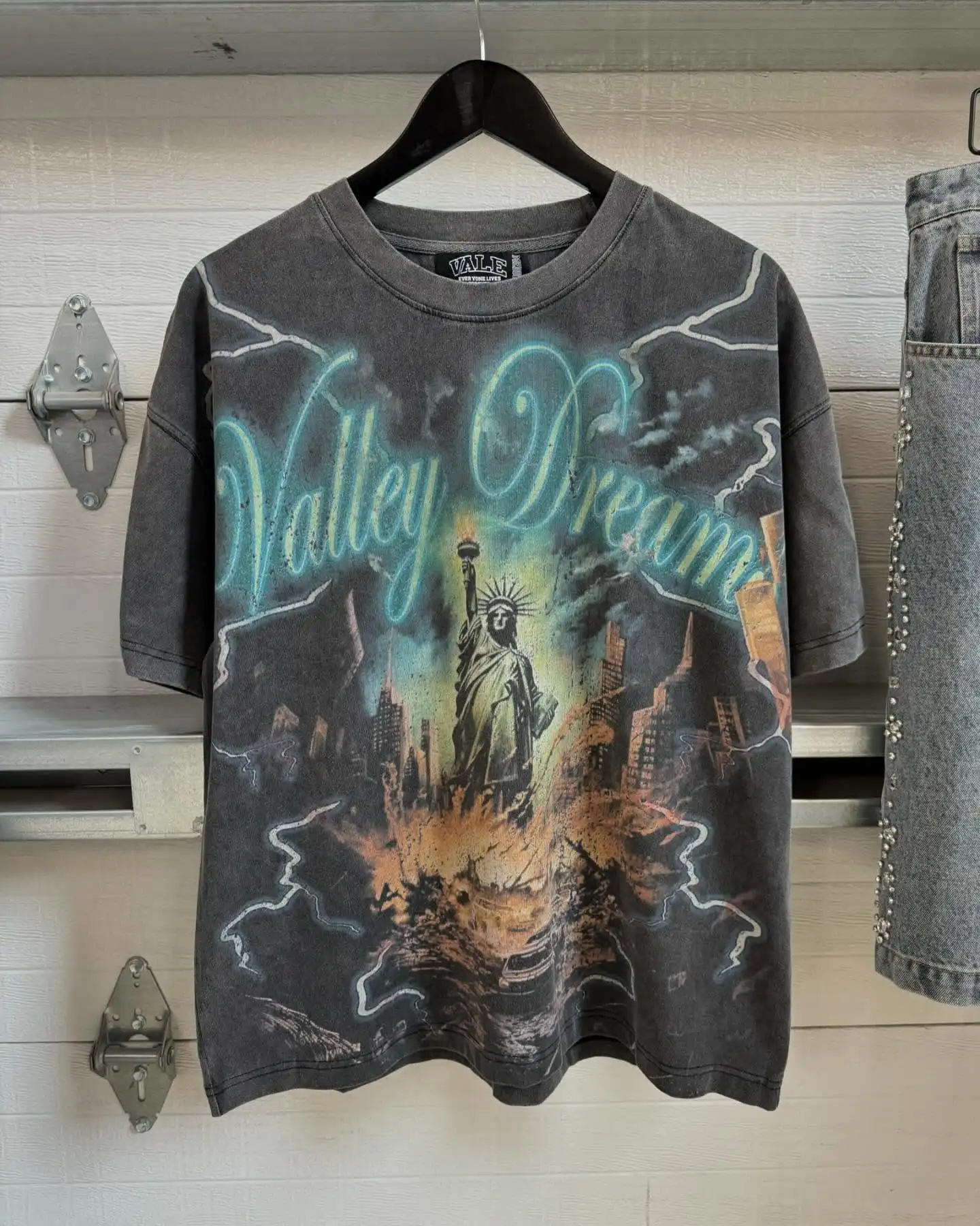 

American vintage graphic t shirts oversized y2k tops harajuku short sleeve t shirt gothic american wash cotton men clothing