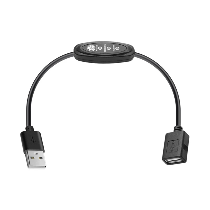 

Удлинительный кабель регулятора скорости USB USB-кабель управления скоростью вентилятора 5 В Шнур