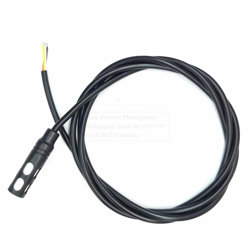 Temperature and Humidity Sensor Probe Cable SHT20 SHT30 SHT40 SHTC3 Digital Temperature Sensor 1M Length I2C Interface 3.0MM