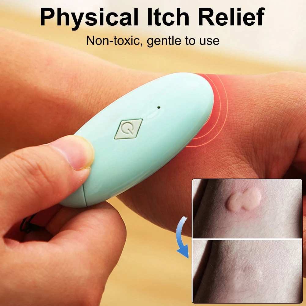 Electronic Mosquito Bite Pen Pain Remover Heat Pulse Technology Effective Anti Bite Healer Itches Pen for Camping Travel Outdoor