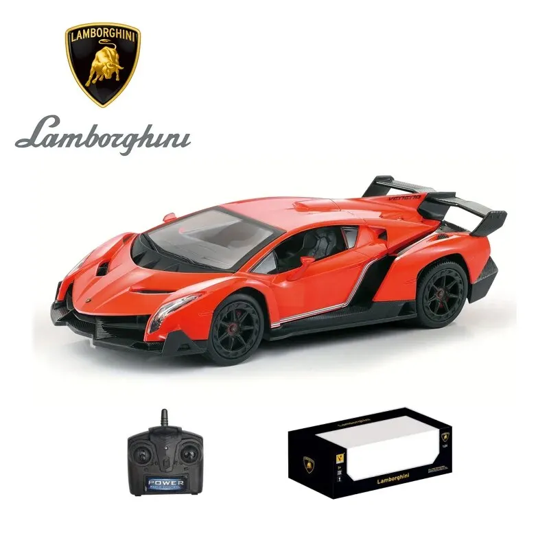 RC Series 1:24 Ratio Electric Sports Racing Hobby Toy Car Lambo Model Vehicle Birthday Gift