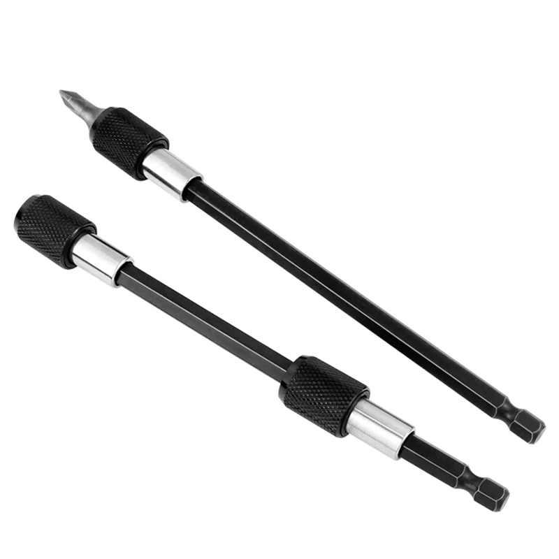 Supporto per punte di prolunga per cacciavite elettrico magnetico a sgancio esagonale rapido da 1/4 pollici 60 100 strumenti per asta di prolunga da 150mm
