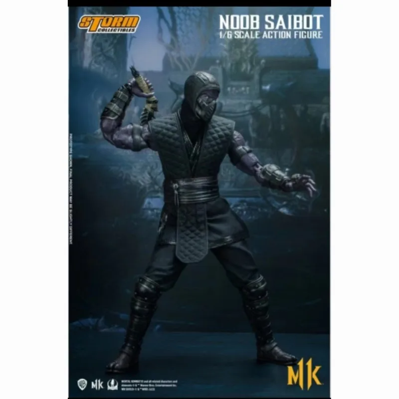 Goods in Stock 100% Original Storm Toys DCMK12 NOOB SAIBOT 1/6 Game Character Model Movable Doll Art Collection Birthday Gift