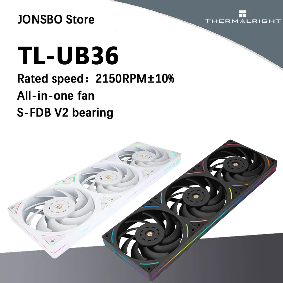 Thermalright TL-UB36 360mm Radiator Fan ARGB Computer Cooling 12CM