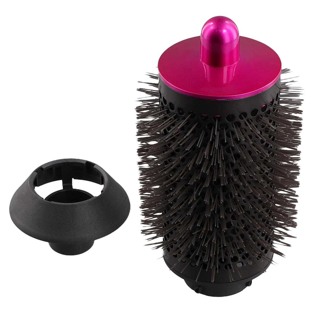 FZFZ 55MM 헤어 드라이어 윈드 후드 액세서리 실린더 빗 에어 노즐 액세서리 로즈 레드