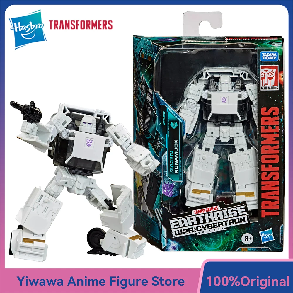 

[В наличии] Hasbro Transformers War for Cybertron Earthrise WFC-E37 Runamuck 14 см, модель экшн-робота класса люкс, игрушки-фигурки