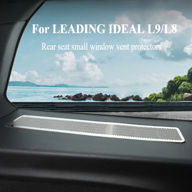 

For Leading Ideal LiXiang L8 L9 2022 2023 2024 2025 side window Air Conditioning Vent Protective Cover Sticker Accessories