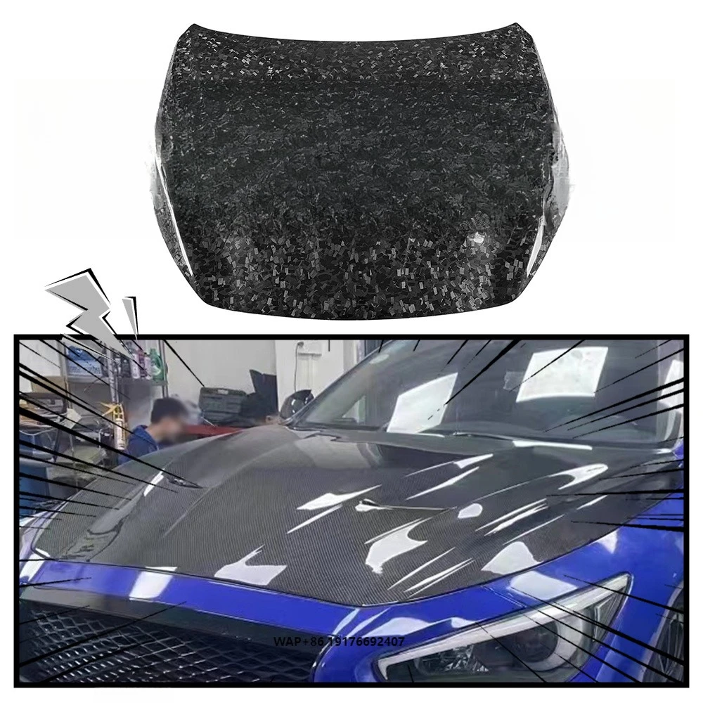 Q50 Forged Carbon Fiber Engine Hood for Infiniti Q50 2013-2024