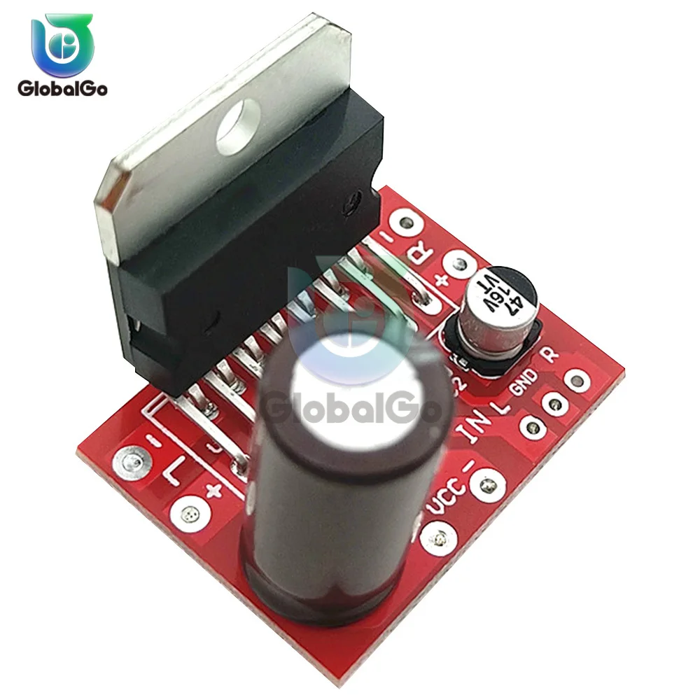 لوحة مضخم صوت CD7379 38W وحدة لوحة ستريو صغيرة صوت مضخم صوت مزدوجة القنوات