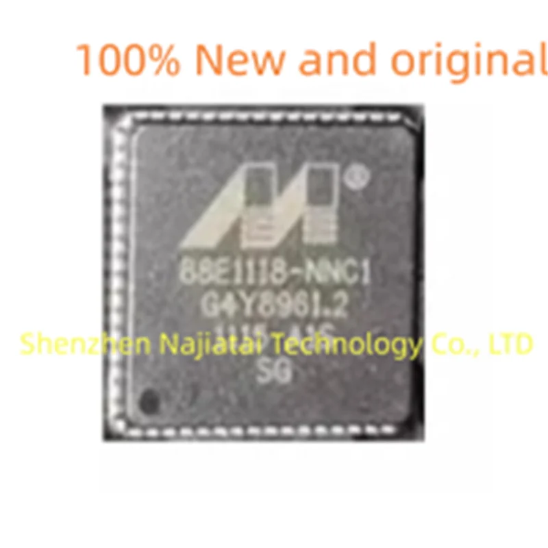 

5PCS/LOT 100% New Original 88E1118-A1-NNC1C000 QFN64 IC Chip