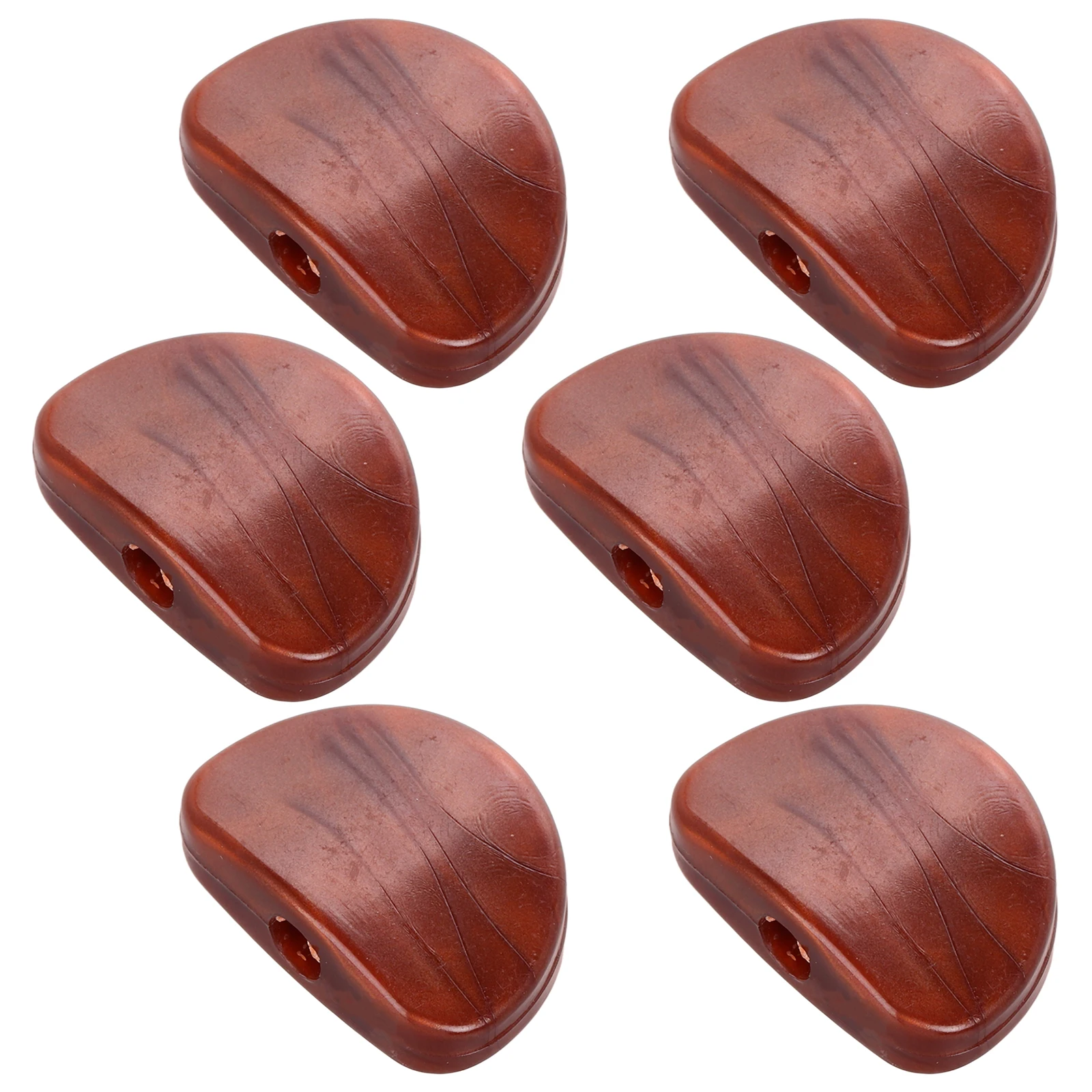 

6pcs Guitar Tuning Pegs Plastic Knob Replacement Acoustic Electric Guitar Parts Sturdy Easy Installation Fits Most Guitars
