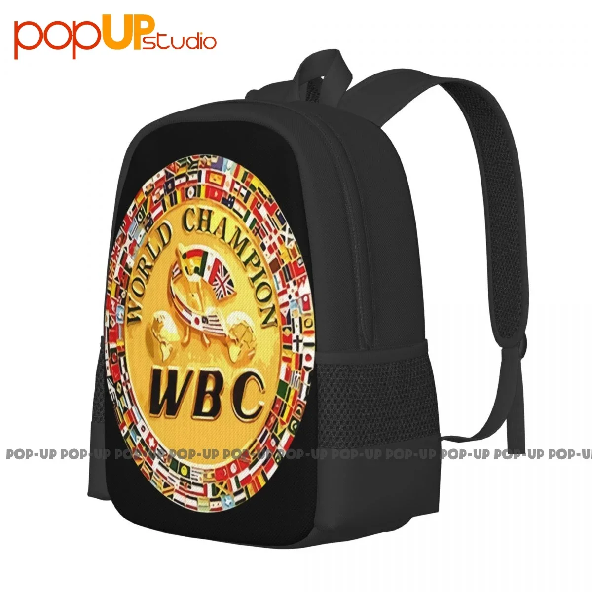 Wbc Boxing Championship Backpack Large Capacity Newest Portable Storage Bag School Sport Bag