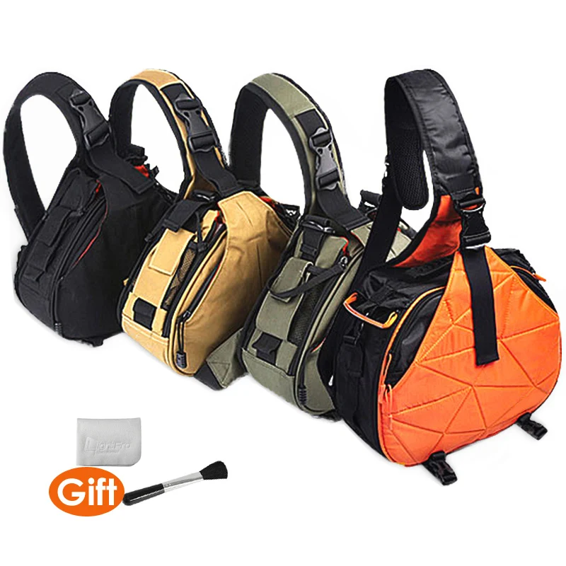 DSLR 카메라 비디오 슬링 숄더 크로스 바디 캔버스, 방수 소프트 패딩 남성 여성 가방 케이스 캐논 니콘 소니 K1 K2