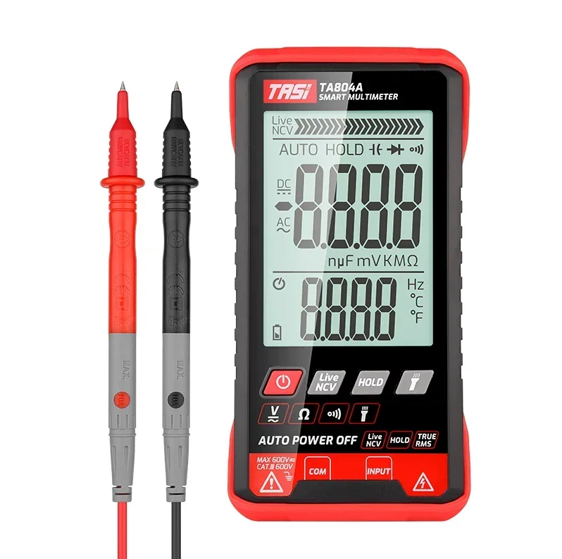 

TA804B digital ultra-thin automatic high precision can only be fired multi-functional home electrician maintenance Multimeter