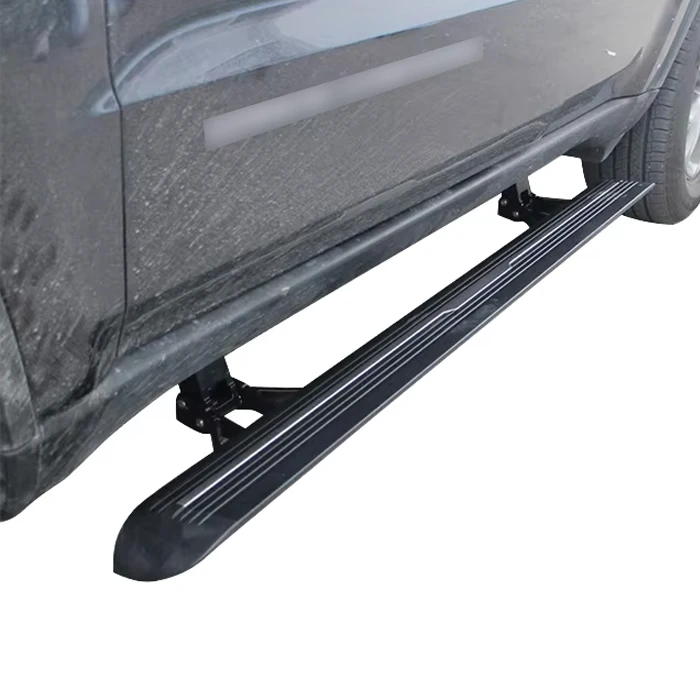 Offroad Power Running Boards, Heavy Duty Electric Side Steps with Motor for Jeep Grand Cherokee, 600LBS Load Aluminum Alloy, Bla