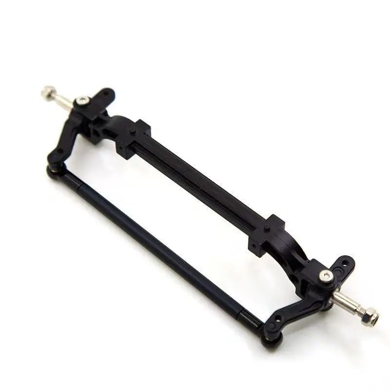 Metal Front Axle with Steering Link for 1/14 Tamiya Tractor Truck RC Car Upgrade Parts
