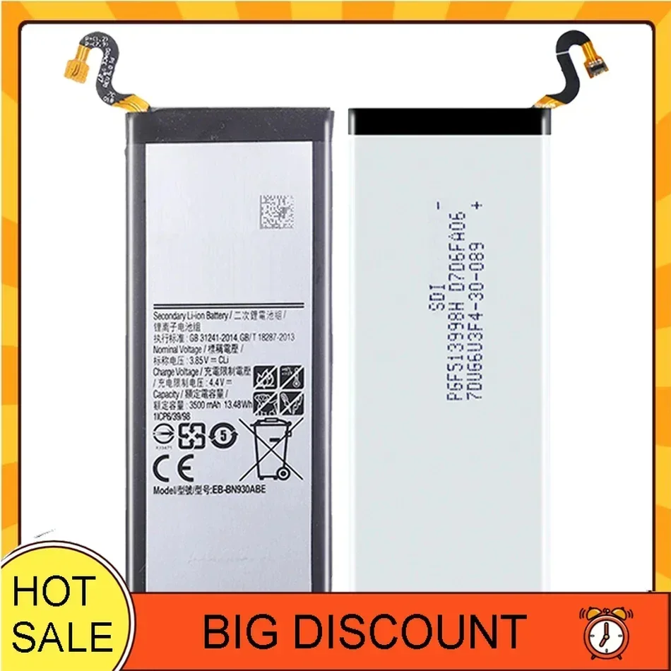 Mobile Phone Battery EB-BN930ABE/EB-BN935ABA 3500mAh For Samsung Galaxy Note 7 Note7 SM G935 G935F