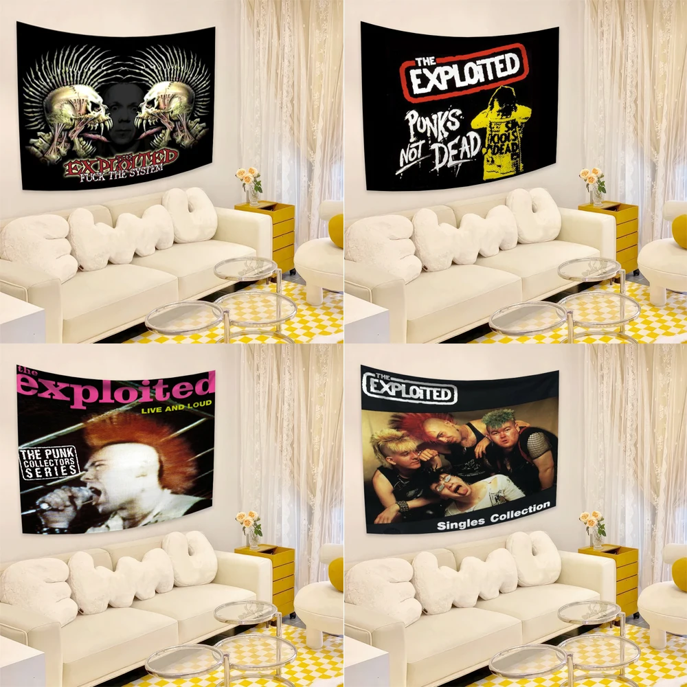 Live And Louds Punk Music Band My Chemical Romance Tapestry Hippie Music Album Rock Aesthetic Bedroom Decoration