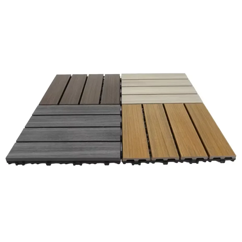 Fotografia 4: Decking WPC de Alta Qualidade, Composto Resistente e Impermeável para Pátio Externo