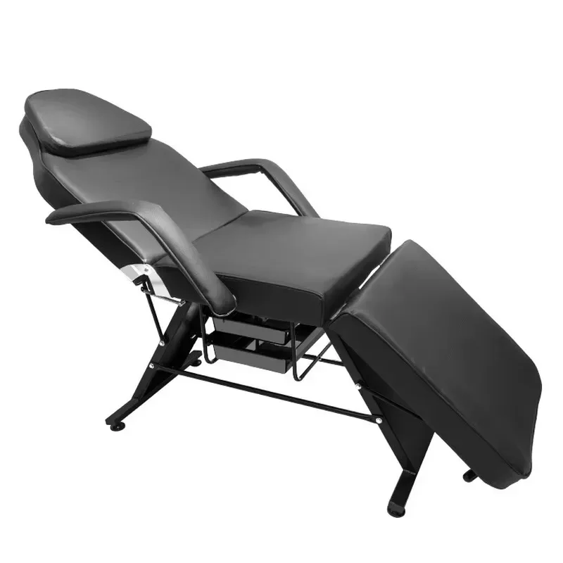 Salon Furniture Leather Eyelash Bed & Facial Spa Facial Equipment Folding Massager Bed Spa Facial Lash Bed