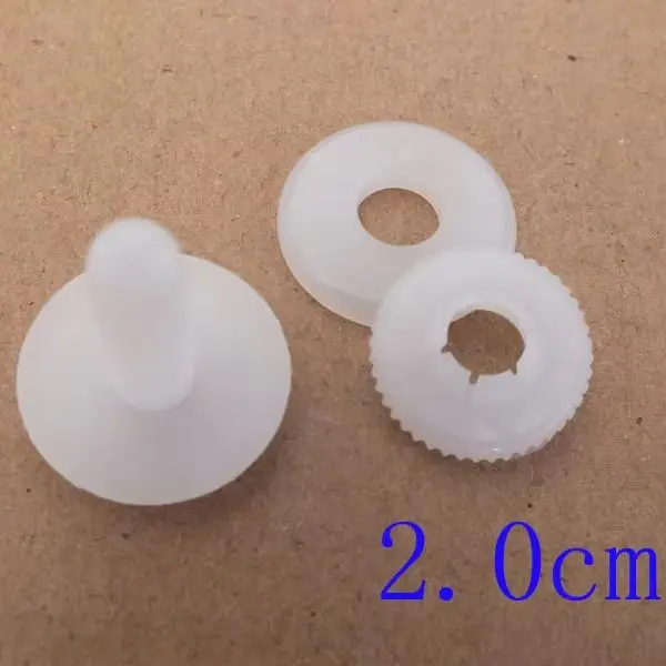 30 sets 16mm/20mm/25mm/30mm/35mm/45mm DIY craft doll toy joints-White joints, engage bolt, the engagement ,teady bear joints