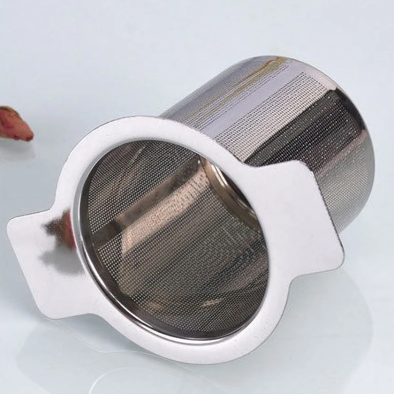 Coador de chá de aço inoxidável, filtro reutilizável, peças de copo, filtro para filtros de chá, malha, filtro de fabricação de chá