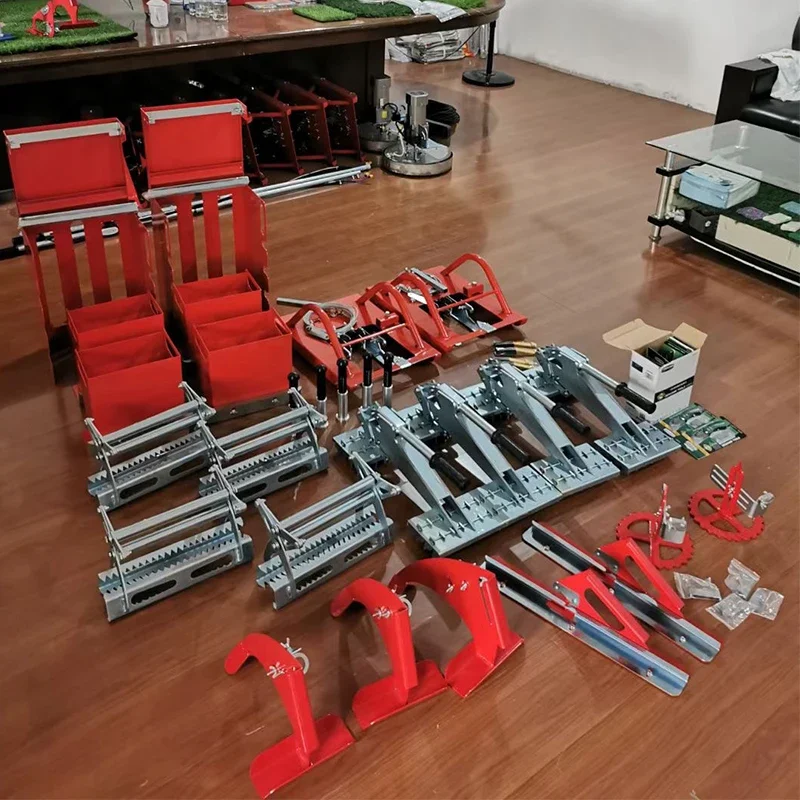 High Quality 9pcs 1set Line Cutter Grass Cutting Machine for Artificial Soccer Turf Installation Football Turf Cutting Machine