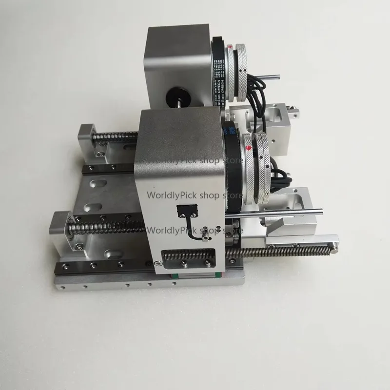 Держатель инструмента с двойной головкой с ЧПУ для цифрового режущего станка, высокоточный инструментальный аксессуар из алюминиевого сплава с 2 головками