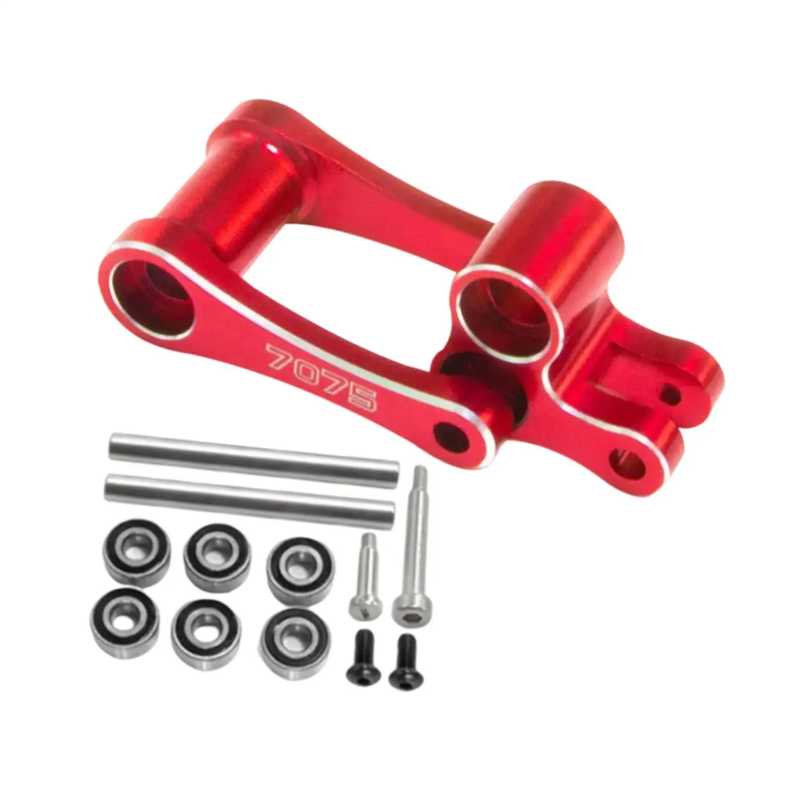 7075 ナックル＆プルロッドキット スペアパーツ メタルブレーキステアリングアーム ロシモーターサイクルRTRアップグレードパーツ プロモト-mx DIYアクセサリー