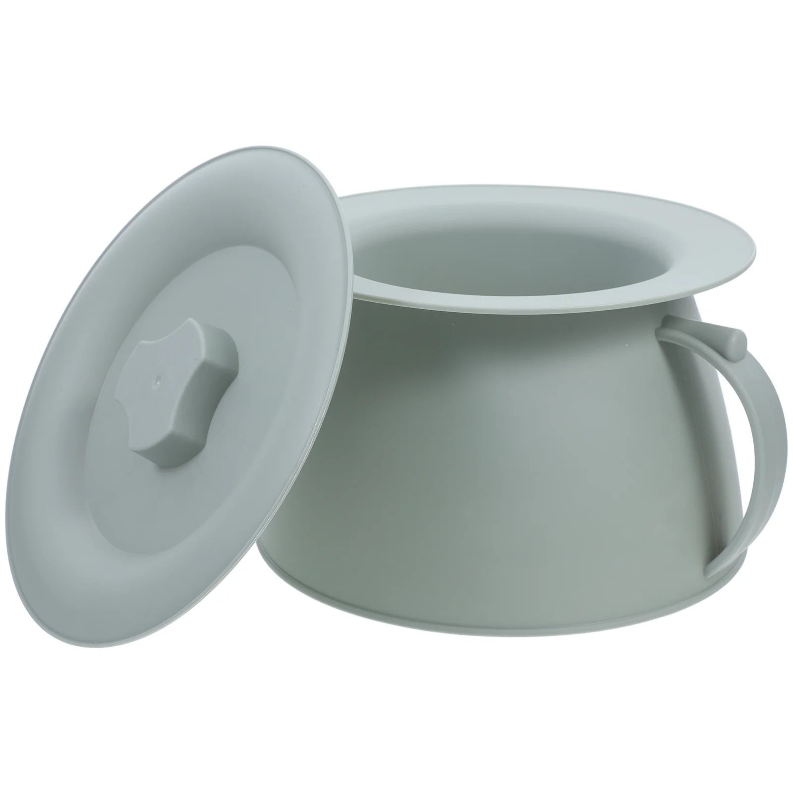 

Plastic Urinal Pot Lid Thick Material Smooth Chamber Pot for Bedroom Home Use Portable Toilet Urine Bucket
