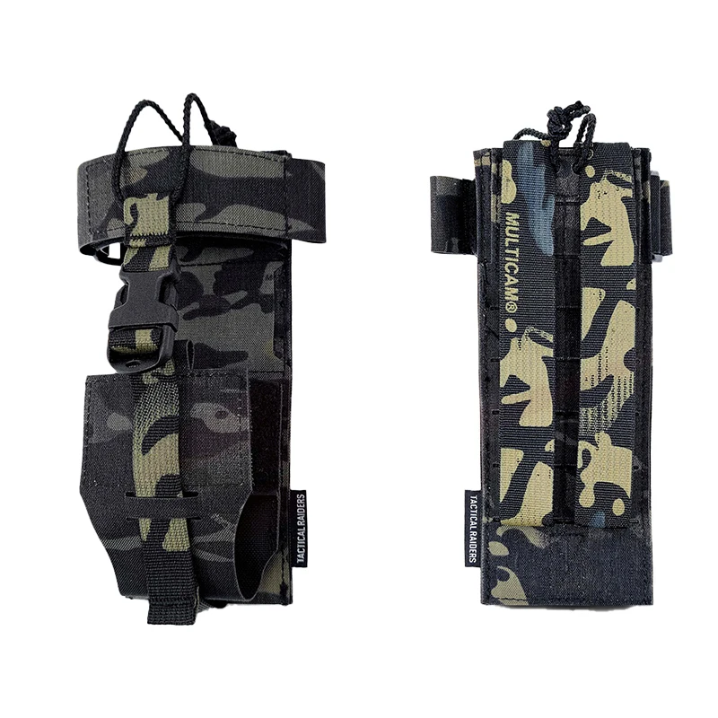 

Tactical Raiders Versatile Molle Radio Pouch NIR Compliant MCBK Black Camo(051802)