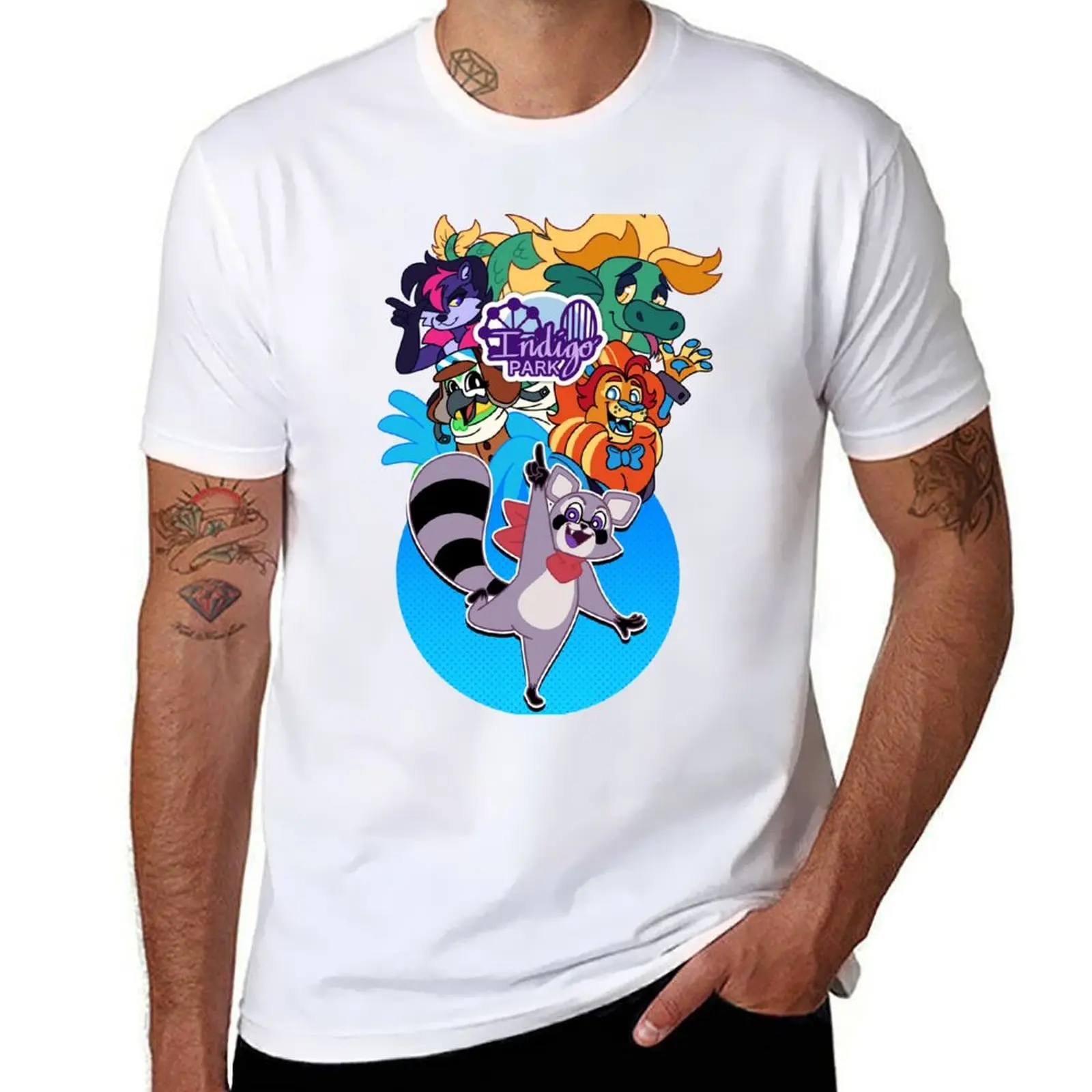 

The Cast of Indigo Park T-Shirt Comfortable Basic Crew Neck Tee