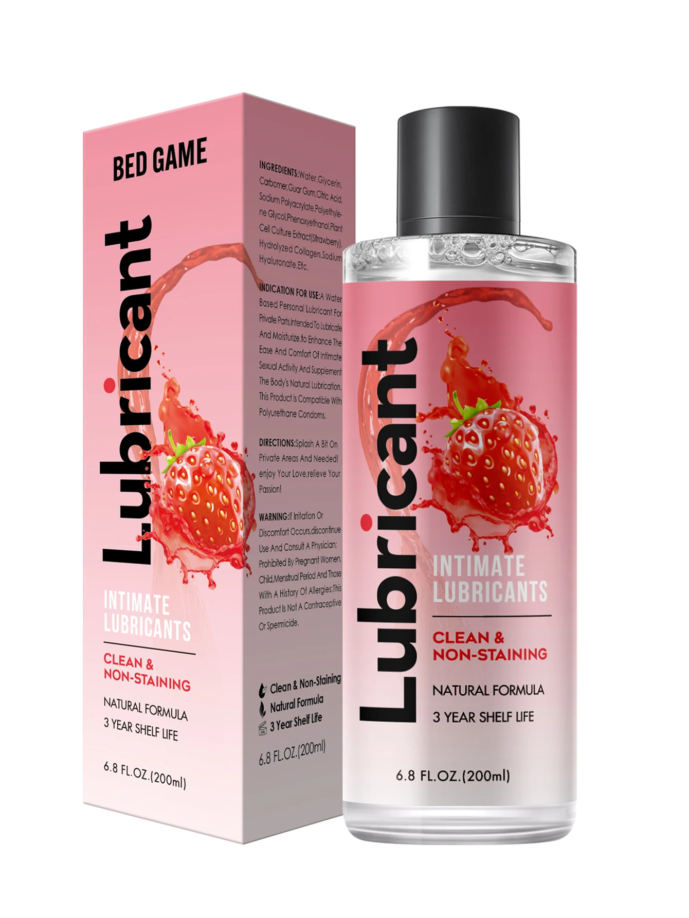 Lubrificante 200ml per il sesso fruttato amore Gel lubrificante anale lubrificanti per la sessione olio lubrificante a base d'acqua Gay vaginale OraFor adulto