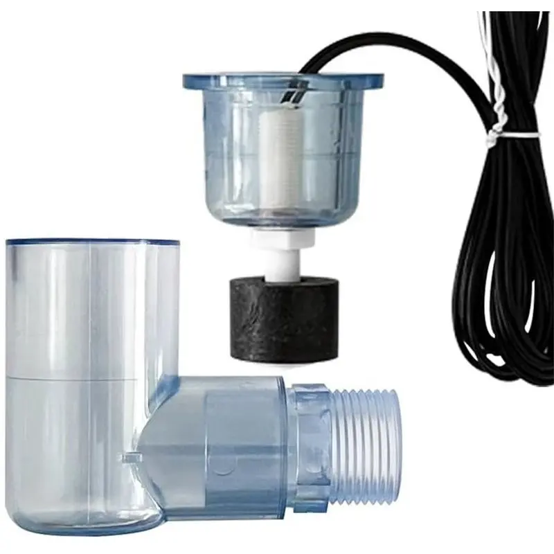 DTEN-For Safe-T-Switch SS2 Float Switch L Shape, AC Float Switch With 3/4 Inch Adaptor And Wire,For HVAC Systems