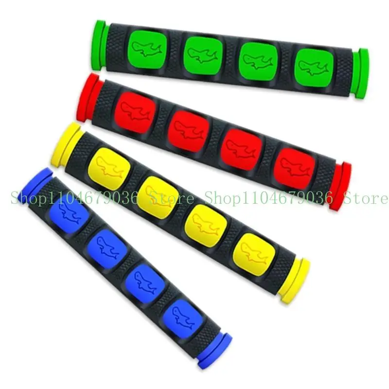 652f weiche Anti-Rutsch-Bremsgrenze-Griffe Silikonhülle Motorradfahrradschutz