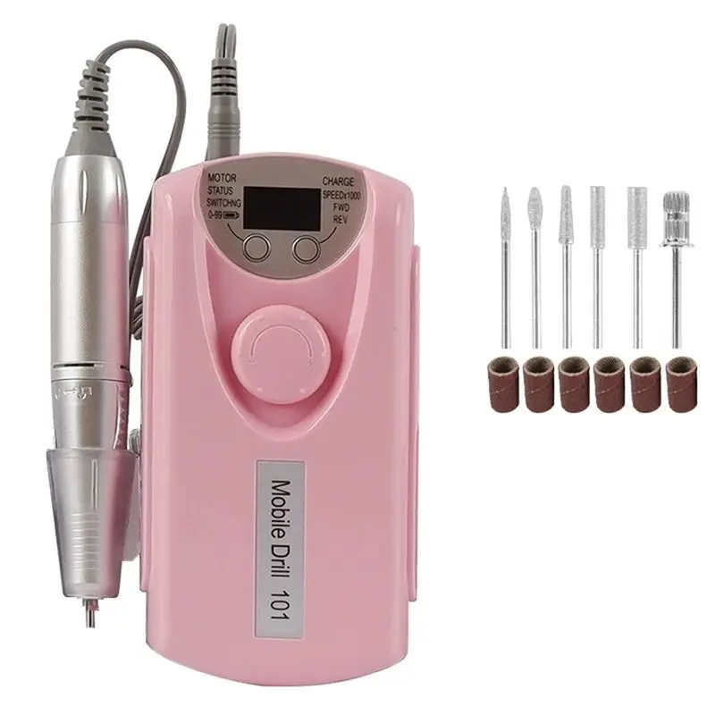 

Rechargeable Nail Polish Grinder Professional Nail Drills Rechargeable Portable Nail