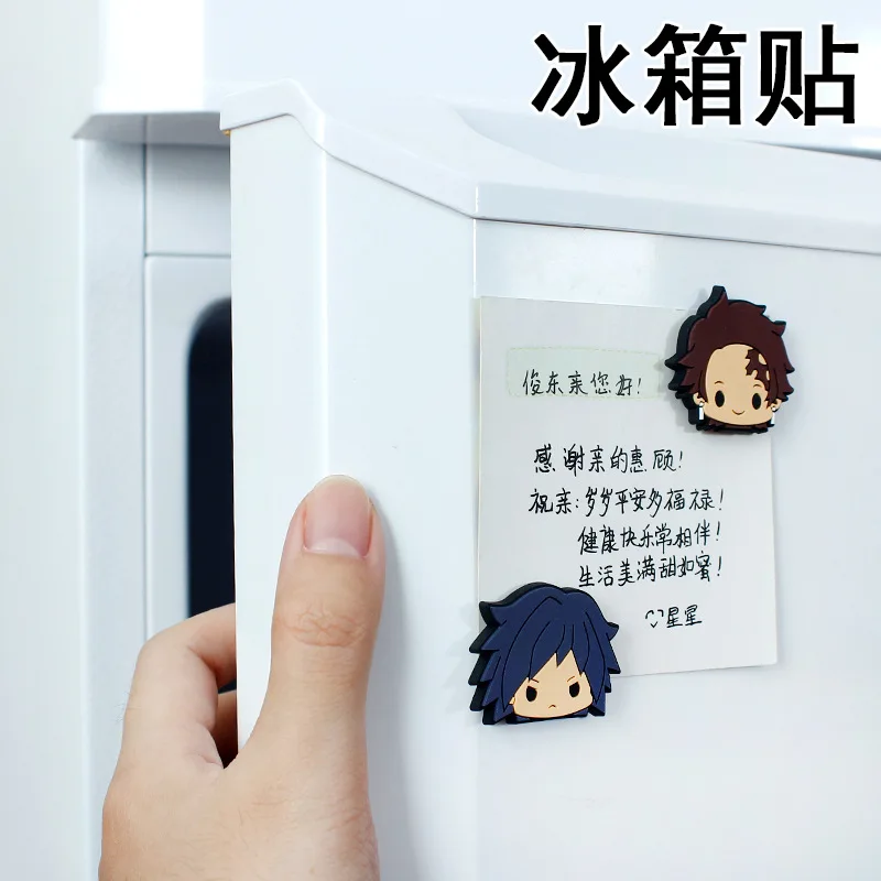 Cute Cartoon Drawing Board Silicone Magnet Mini Refrigerator Home Decoration Sticker Magnets Fridge Souvenir Whiteboard Magnets