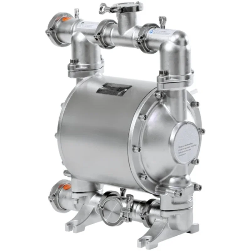 Food grade sanitary stainless steel pneumatic diaphragm pump