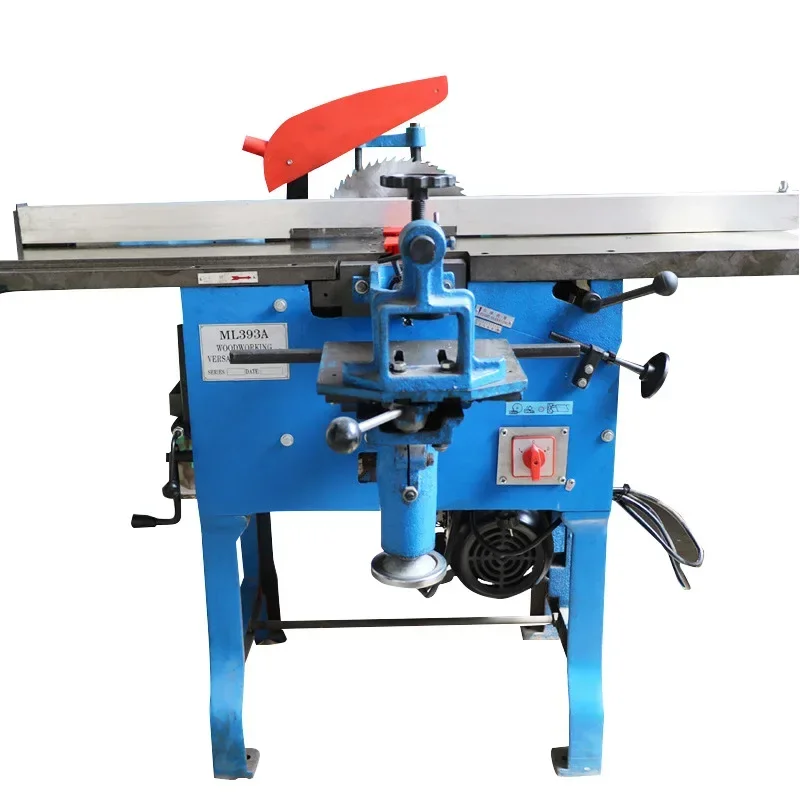 

ML393A Wood Planer Machine Thicknesser Light Four Purpose Flat Planing Woodworking Combined Machine Tool