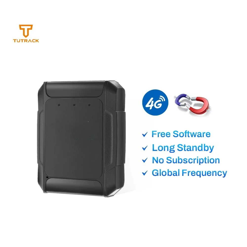 4G Global version Portable Car GPS Tracker for Car 6000mAh Long Standby on Vehicle Multi Protocol Hidden Car GPS Tracker